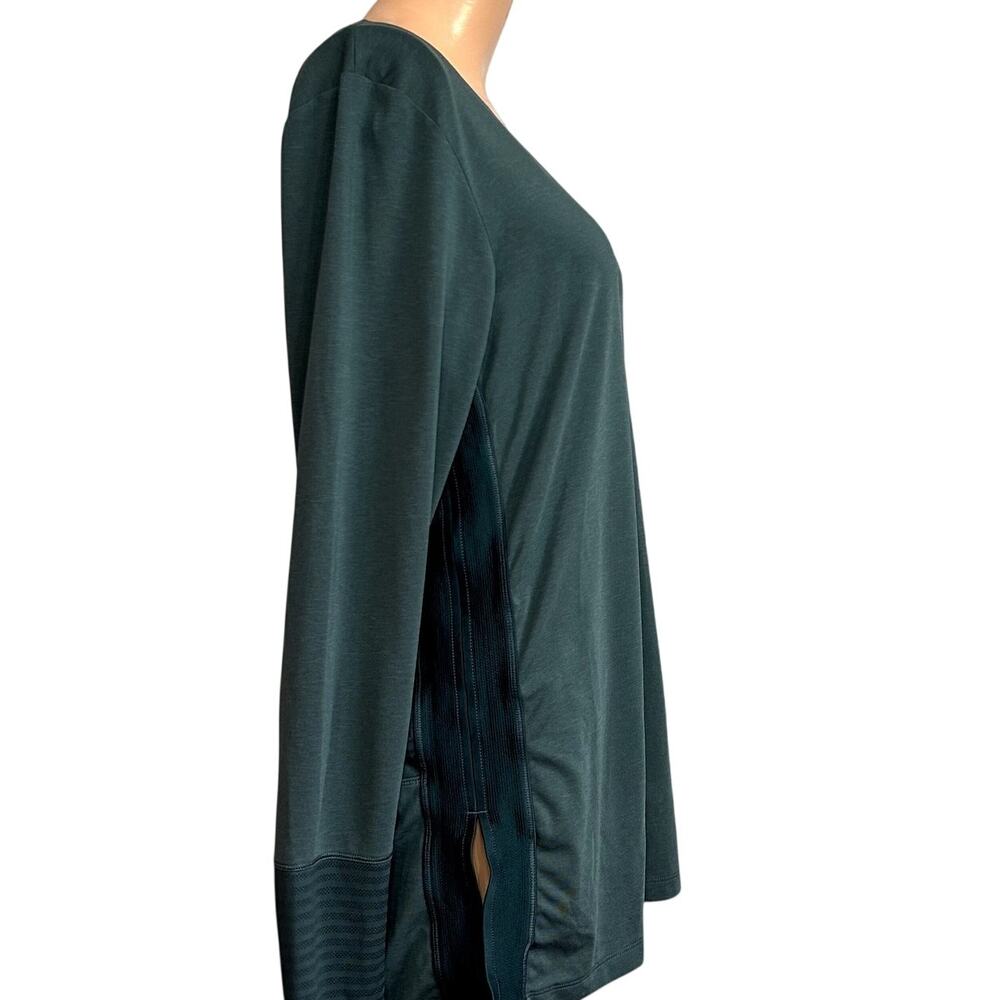 REI S Green Top Ventilated Mesh Panels Gorpcore Activewear Trail Casual Outdoor - Picture 6 of 17